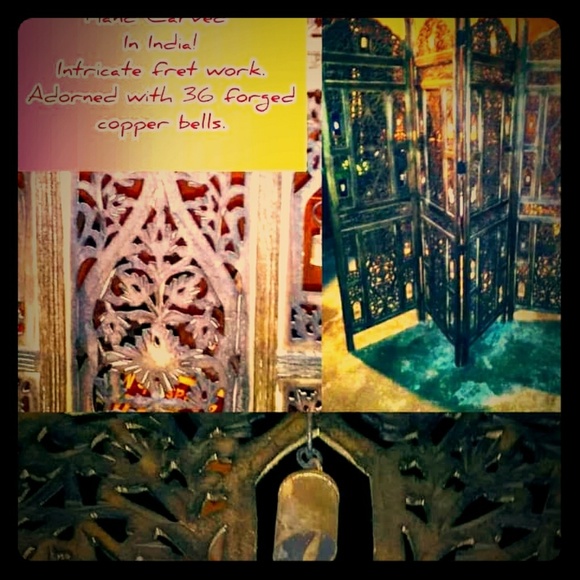 Partition handcrafted in India used in sesshins. - Picture 1 of 1